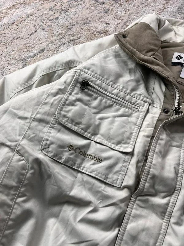 Vintage Columbia Men’s Embroidered Zip Up Bomber Jacket Size L – photo 5